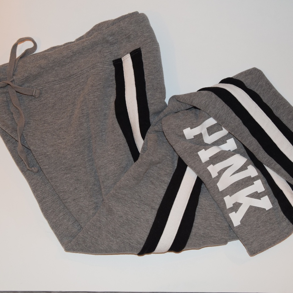 PINK Striped Jogger